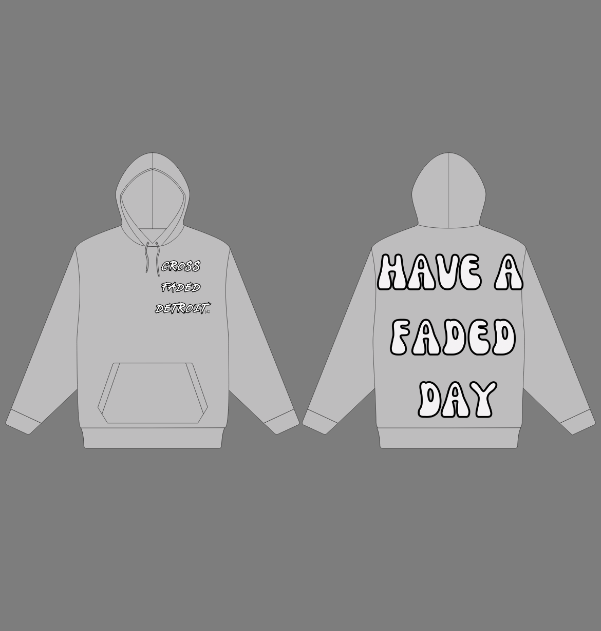 HAVE A FADED DAY Classic Hoodie